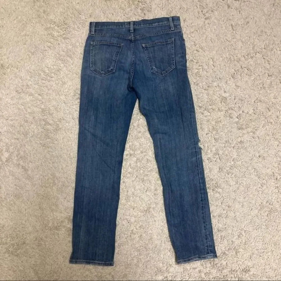 CURRENT/ELLIOTT High Rise Jeans The Stiletto Distressed High Waisted Button Fly - Picture 4 of 9